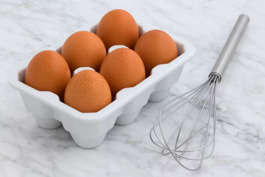 Six eggs for hair